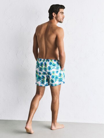 Next Badshorts i blå