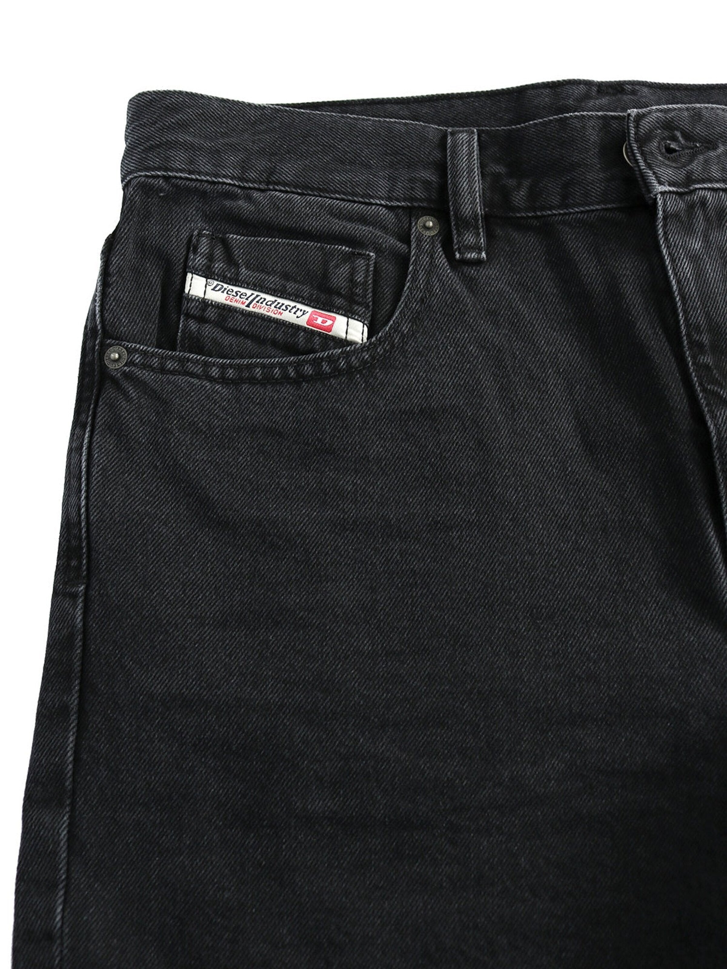 DIESEL Normální Džíny 'REGULAR D-STRUKT-SHORT' – černá