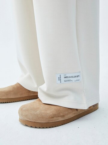 VAMOS CLO Wide Leg Housut 'Detroit' värissä beige