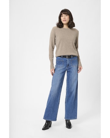 Pull-over 'KACashie' Kaffe en marron