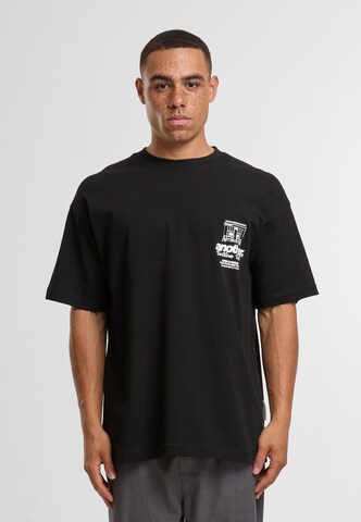 Another Cotton Lab T-Shirt 'Sunday Morning' in Schwarz