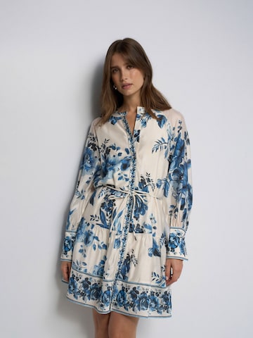 Salsa Jeans Jurk in Blauw: voorkant