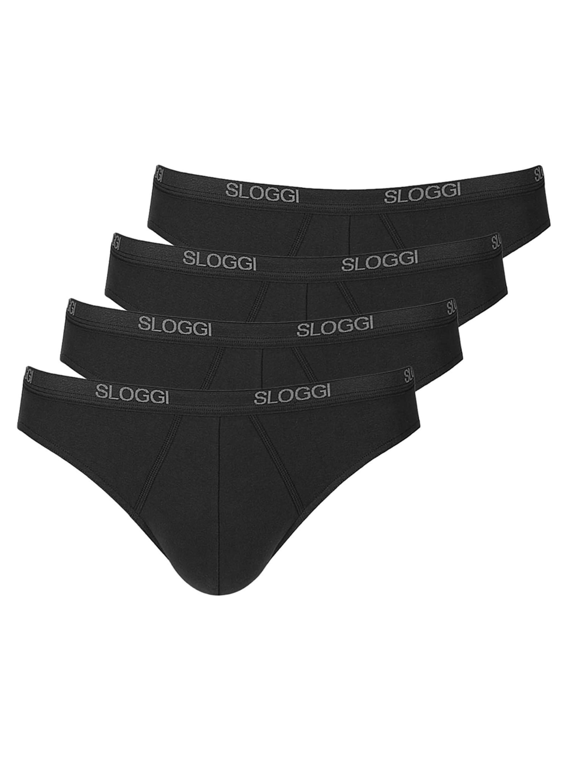 SLOGGI Slip 'Basic' in Zwart: voorkant