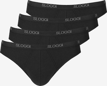 SLOGGI Slip 'Basic' in Zwart: voorkant