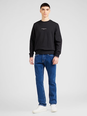 TOMMY HILFIGER Sweatshirt in Schwarz