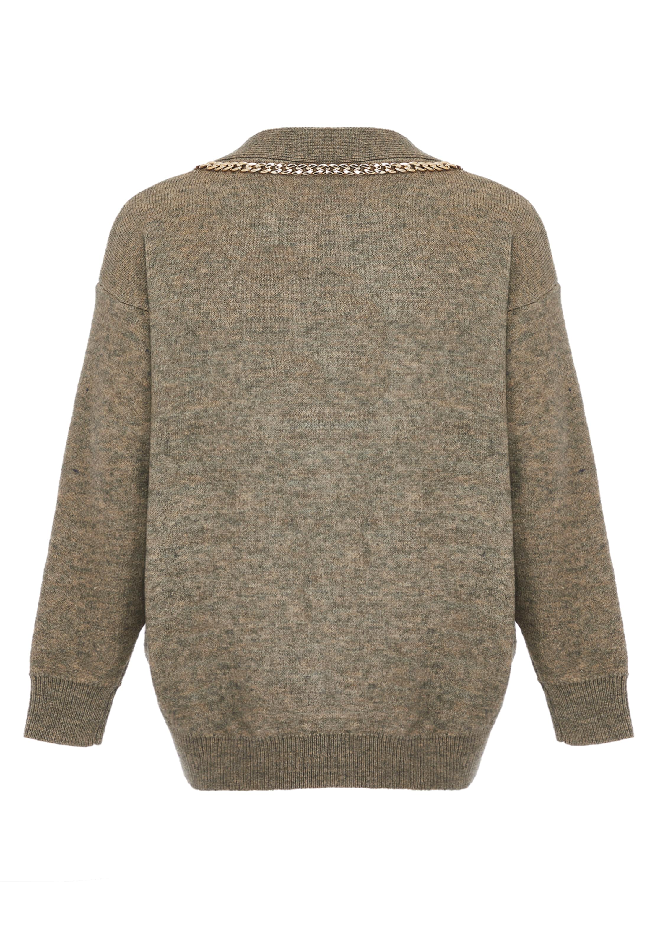 caissa Strickjacke in Grau