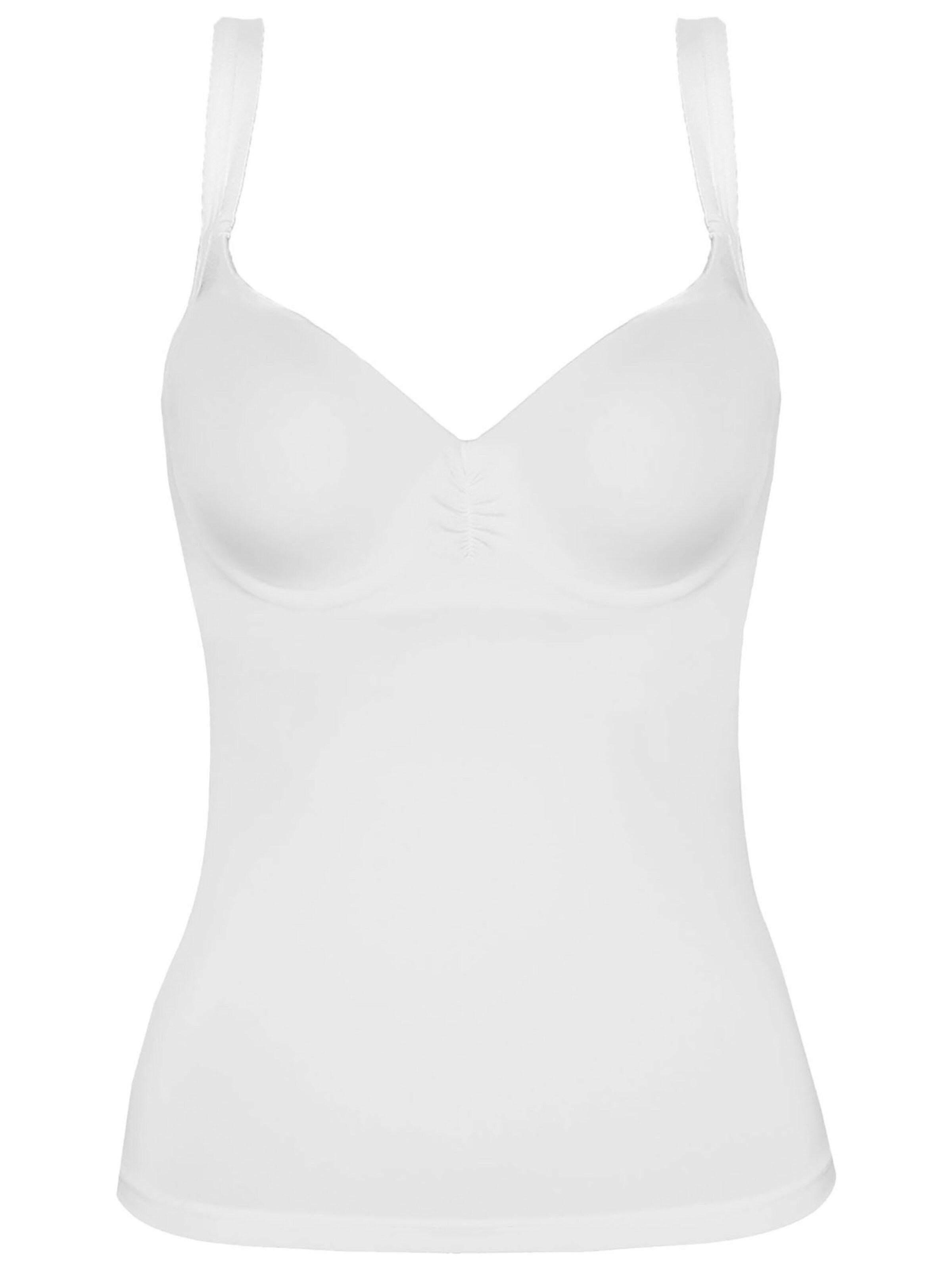 VIANIA Bra 'Basic' in White: front