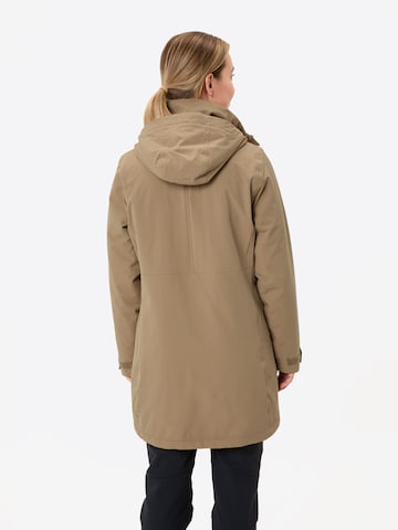 VAUDE Outdoor jacket 'Skomer' in Beige