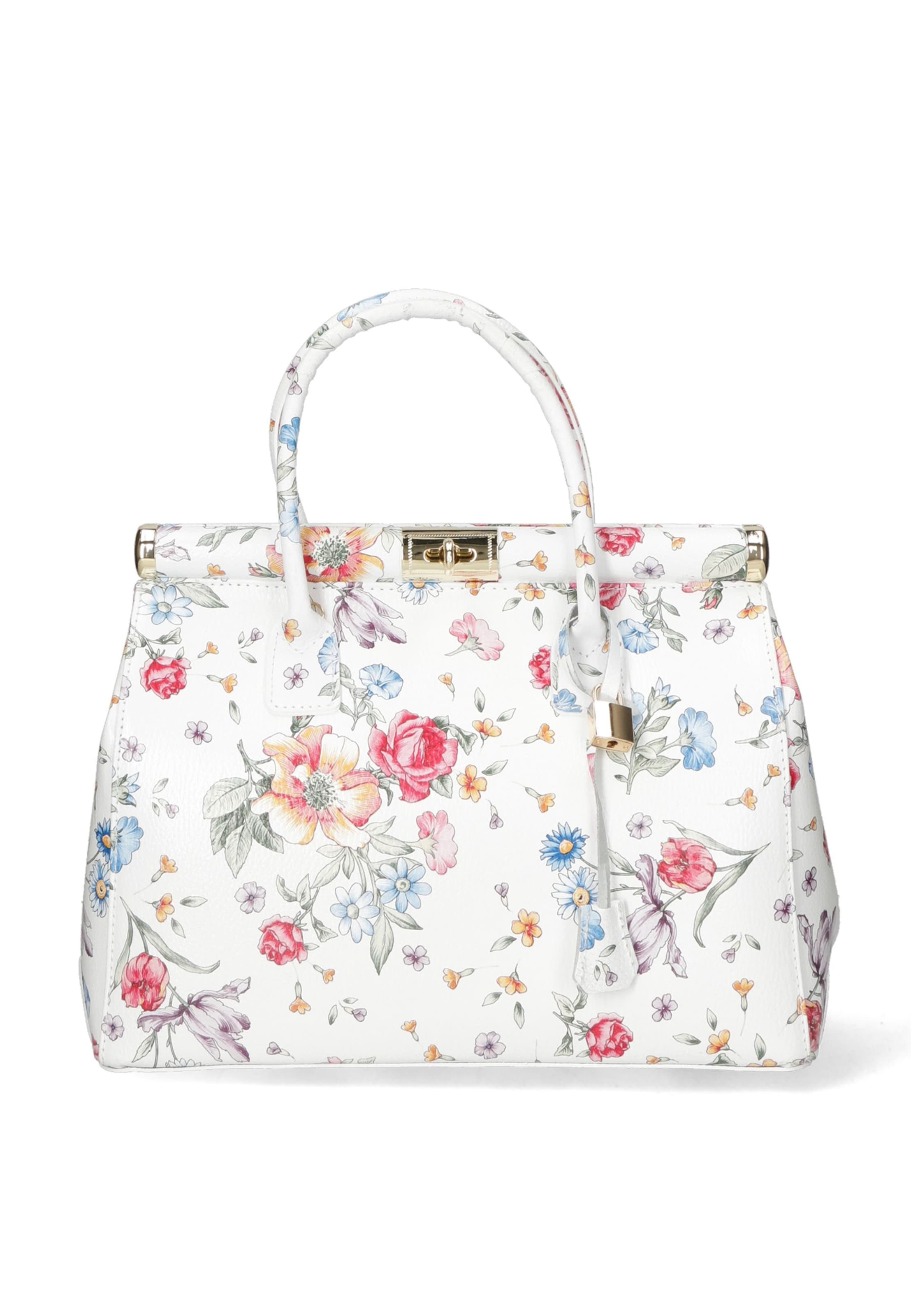 CHICCA BORSE Handtas in Wit: voorkant