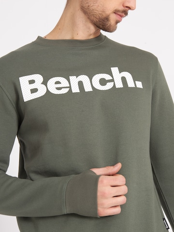 BENCH Sweatshirt 'Tipster' in Grün