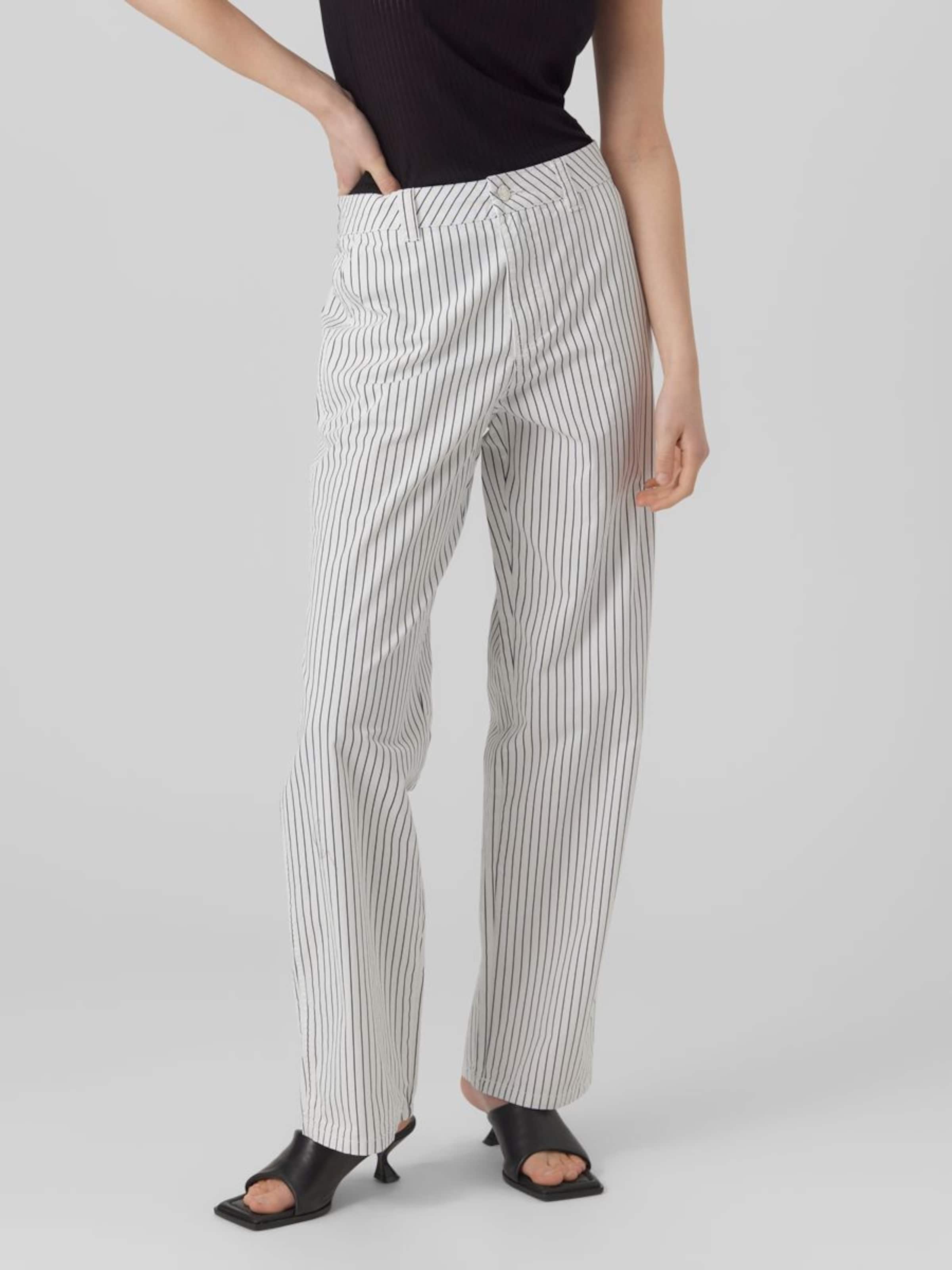 Buy Pink High Rise Striped Pants For Women Online in India  VeroModa
