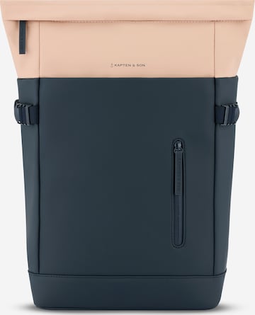 mėlyna Kapten & Son Kuprinė 'Helsinki': priekis