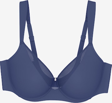 TRIUMPH BH 'True Shape Sensation' in Blauw: voorkant