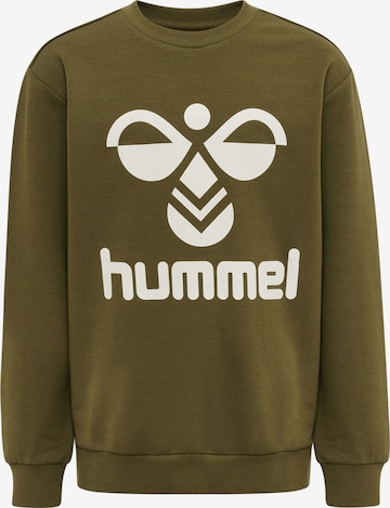 Hummel Sportief sweatshirt in Groen: voorkant