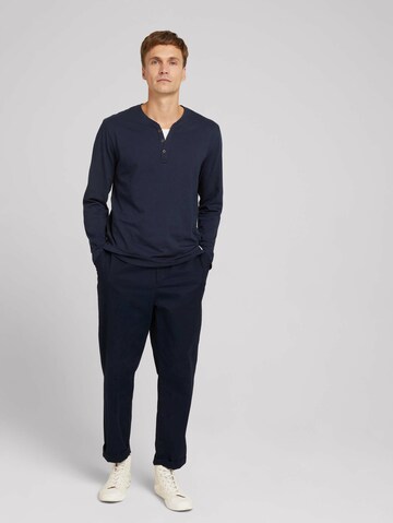 TOM TAILOR Shirt in Blau