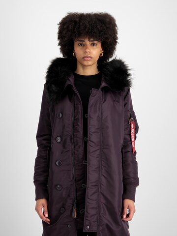 ALPHA INDUSTRIES Zimska jakna | vijolična barva
