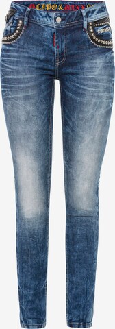 CIPO & BAXX Slimfit Jeans in Blau: predná strana