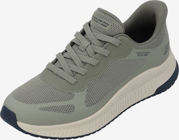 SKECHERS Sneaker 'Bobs Sport Squad Chaos 4' in Grün: Vorderseite