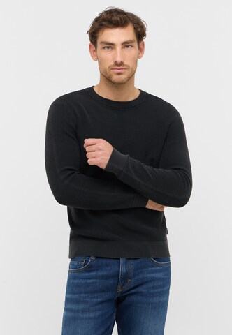 MUSTANG Pullover 'Elliot' in Schwarz