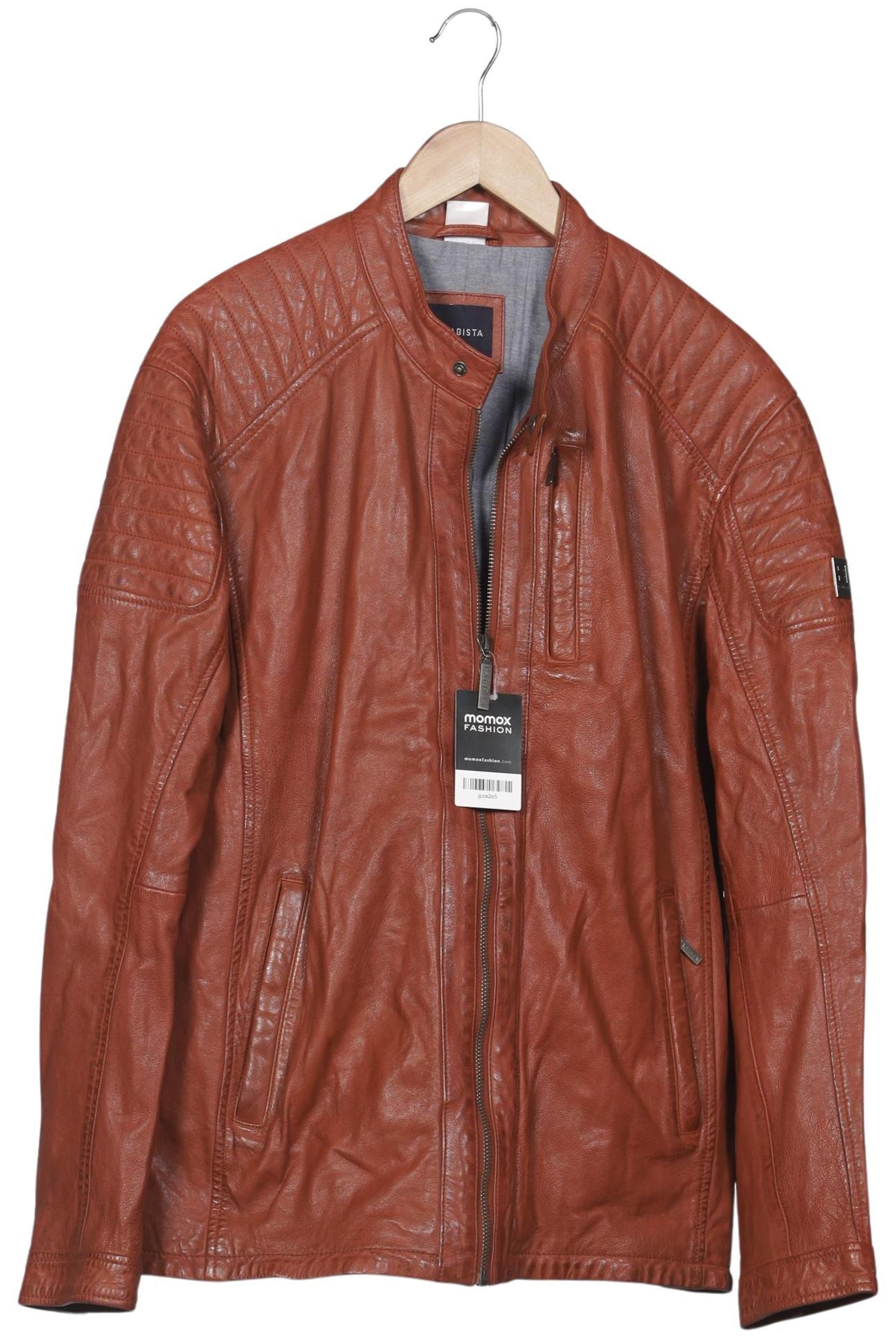 BABISTA Jacket & Coat in XXL in Brown: front