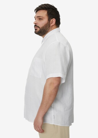 Marc O'Polo Comfort fit Button Up Shirt in White