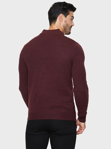 Pull-over Threadbare en rouge