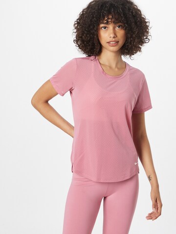 Maglia funzionale di NIKE in rosa: frontale