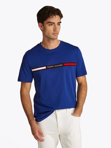 Maglietta di TOMMY HILFIGER in blu: frontale