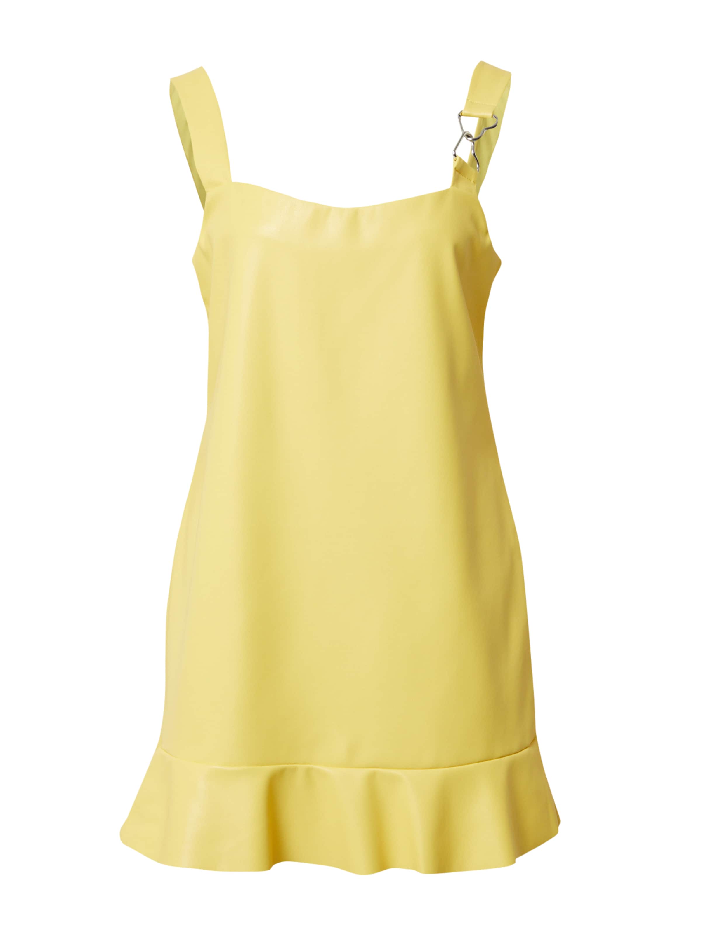 Katy Perry exclusive for ABOUT YOU Obleka 'Stella' | rumena barva: sprednja stran