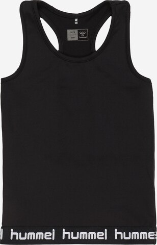 Hummel Sports Top 'Nanna' in Black: front