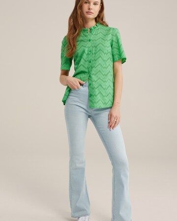 WE Fashion Bluse i grøn