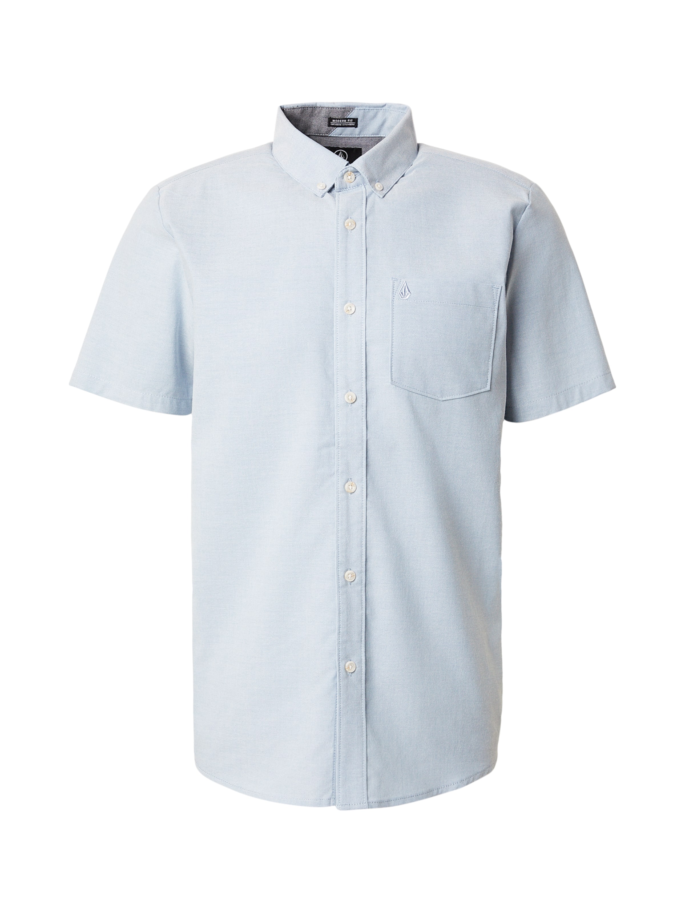 Volcom Средняя посадка Рубашка 'EVERETT' в Синий: спереди