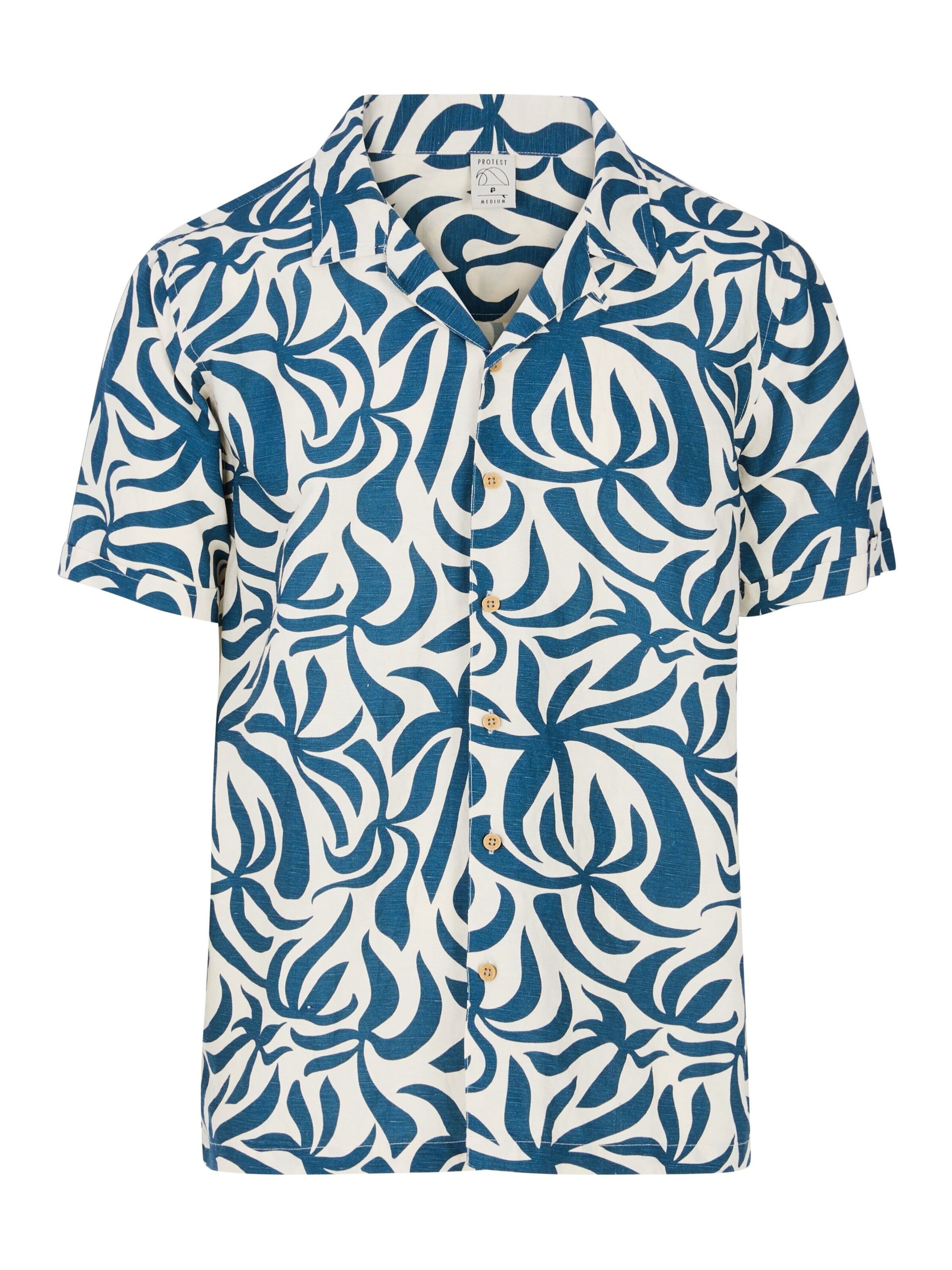 PROTEST Shirt 'PRTDre' in Blauw: voorkant