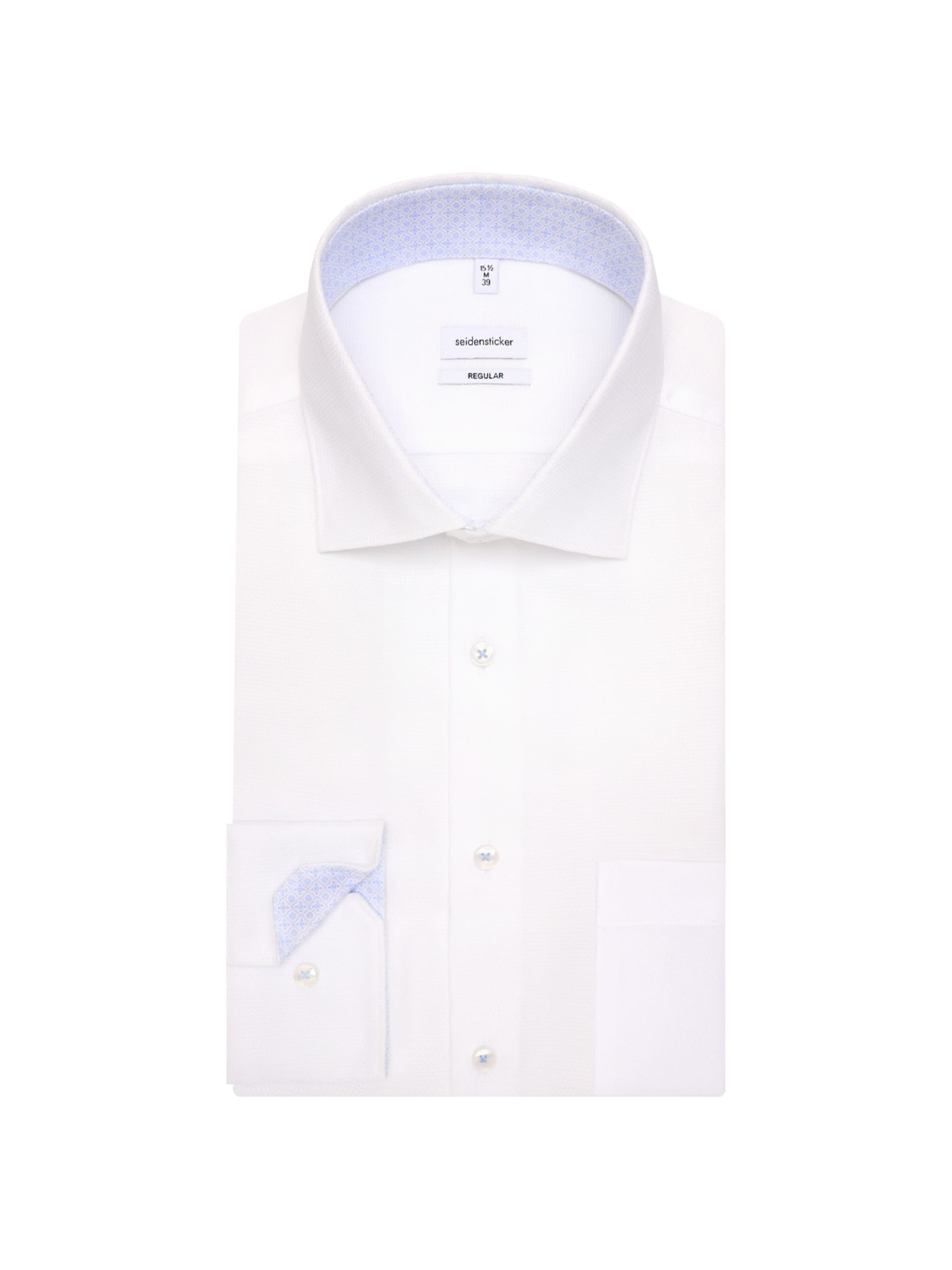 SEIDENSTICKER Regular fit Business shirt in White