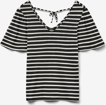 T-shirt 'VMGina' VERO MODA en noir : devant