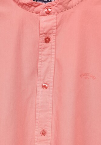 Street One MEN Regular fit Button Up Shirt in Orange
