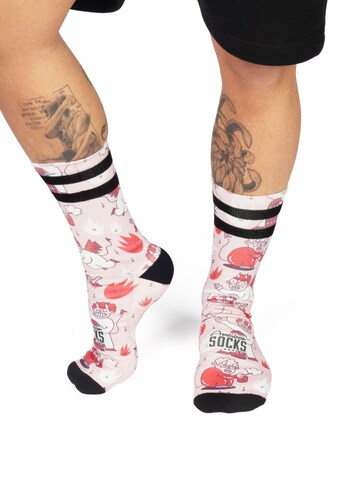 Calzino 'Naughty Devil' di American Socks in rosa
