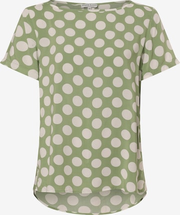 Marie Lund Blouse ' Carry ' in Groen: voorkant