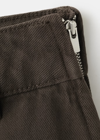 MANGO Skirt 'POP' in Brown