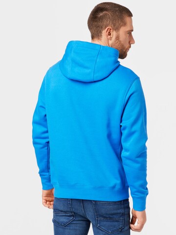 Regular fit Bluză de molton 'Club Fleece' de la Nike Sportswear pe albastru