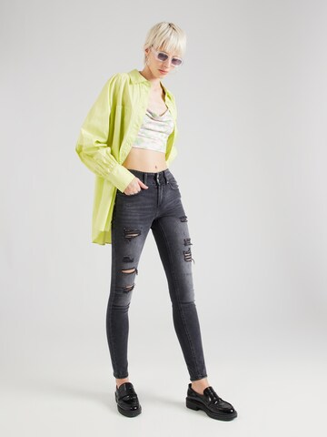 ONLY Skinny Jeans 'BLUSH' in Zwart