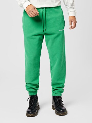 Effilé Pantalon Pegador en vert : devant