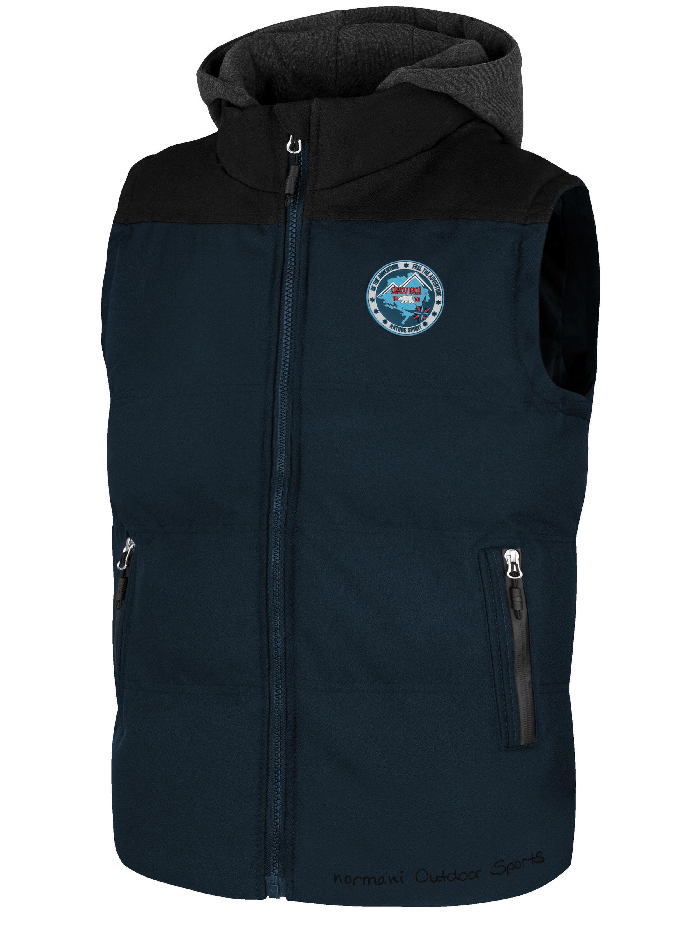 Gilet de sport 'Skien' normani en bleu