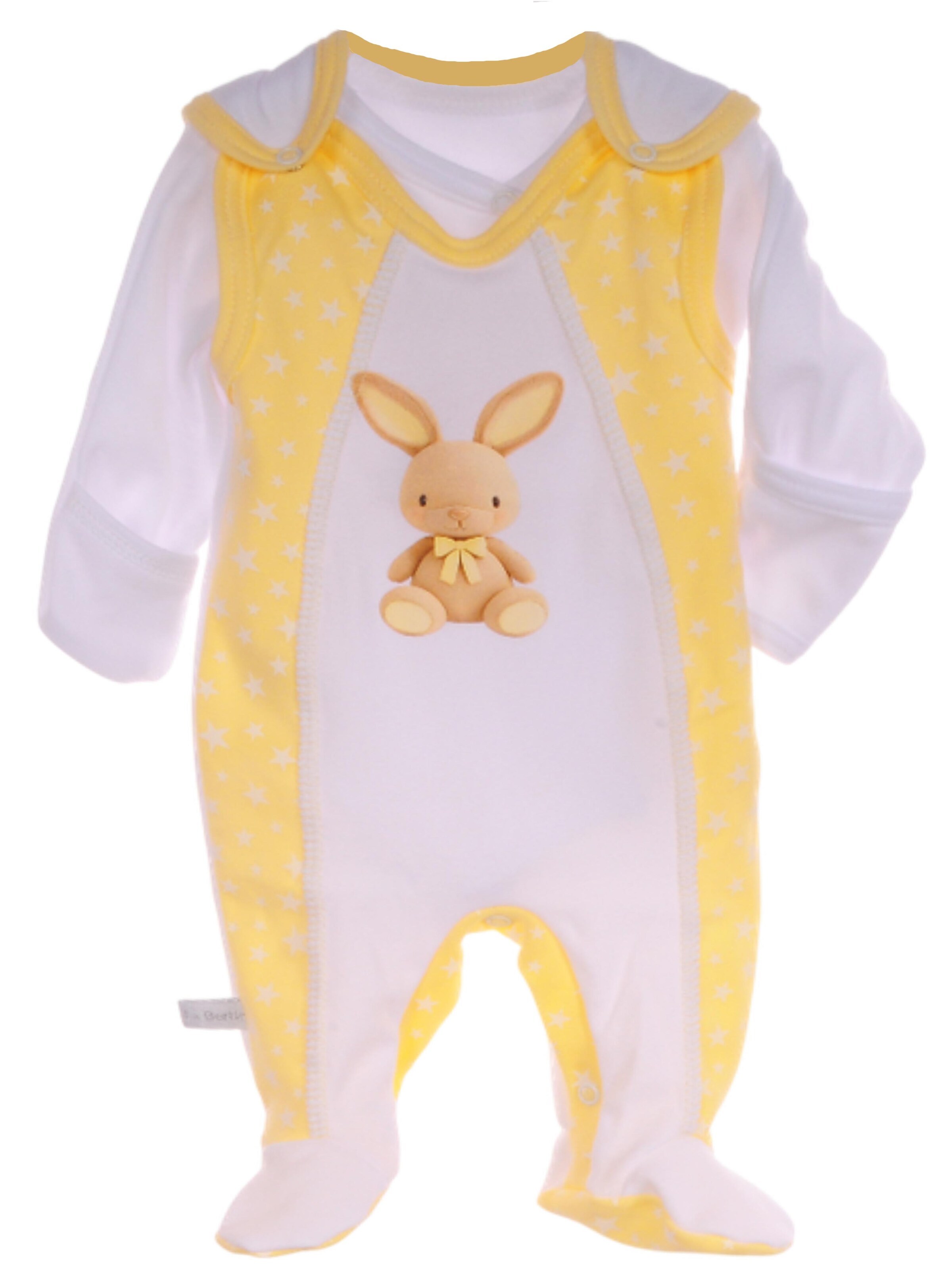 La Bortini Wäsche-Set‌‌‌‌‌‌‌ in Gelb: Vorderseite