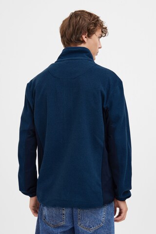 North Bend Fleece Jacket 'Helgo' in Blue