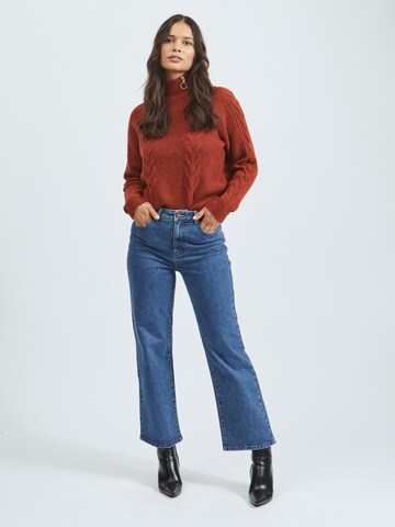 VILA Wide leg Jeans in Blauw