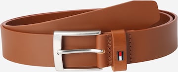 TOMMY HILFIGER Belt 'Adan' in Brown: front