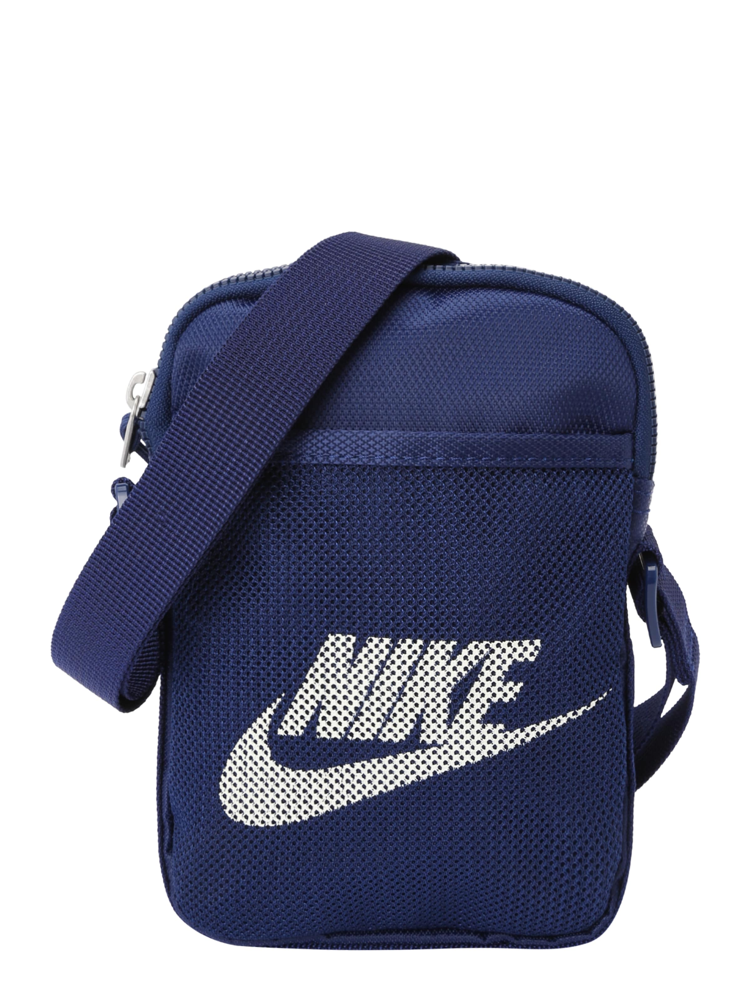 Nike Sportswear Τσάντα ώμου σε σκούρο μπλε / λευκό, Άποψη προϊόντος