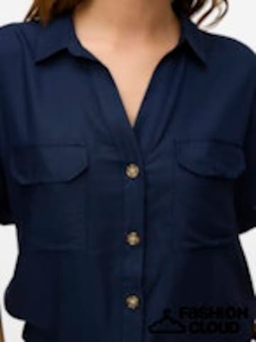 VERO MODA Bluse 'VMBUMPY' in Blau