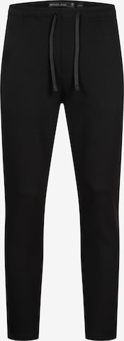 INDICODE JEANS Regular Chino 'Cowell' in Zwart: voorkant